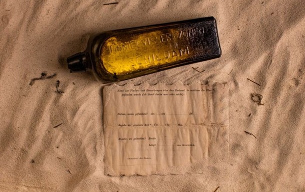 В Австралии нашли старейшее письмо в бутылке