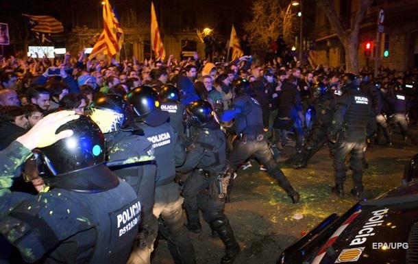 Протести в Барселоні: 27 постраждалих