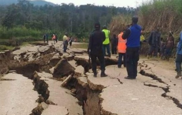 У Папуа-Новій Гвінеї стався потужний землетрус