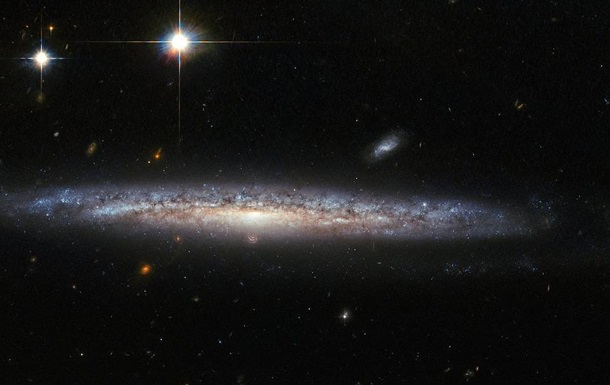 NASA показало фото спіральної галактики