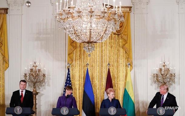 Найжорсткіший з РФ. Трамп прийняв балтійських глав