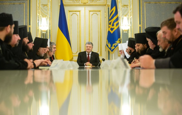 Порошенко встретился с главами церквей Украины 