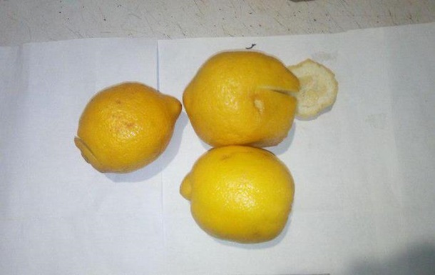 Ув язненому в Бахмуті намагалися передати наркотики в лимоні