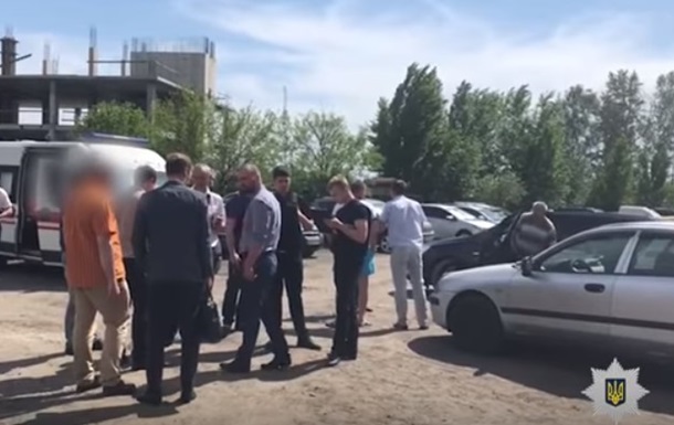 Нападение на чиновников в Киеве: появилось видео с места преступления