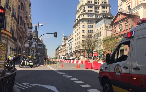Центр Мадрида перекривали через витік газу