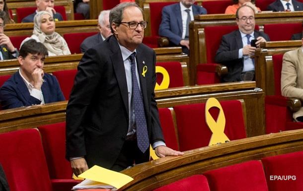 Парламент Каталонии с первой попытки не смог избрать главу правительства