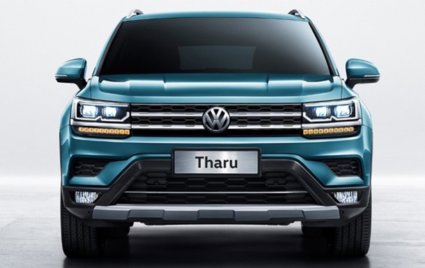 Volkswagen показав зовнішність кросовера Tharu