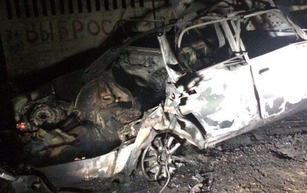 В Одеській області вибухнуло авто з людьми