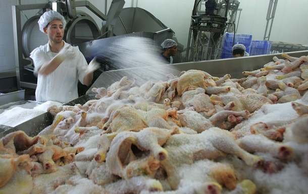 Украина вышла в мировые лидеры экспорта курятины