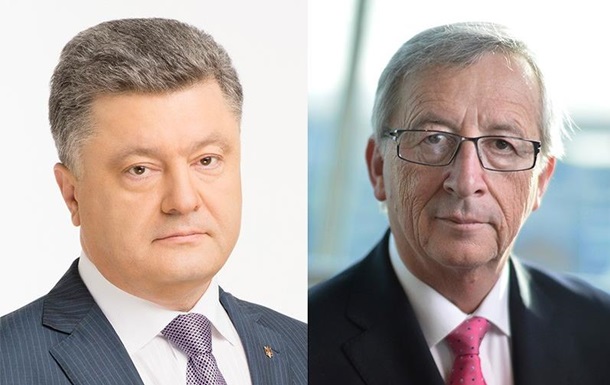Порошенко и Юнкер обсудили подготовку к саммиту Украина-ЕС