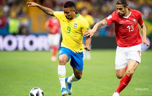 ЧМ-2018: Бразилия - Швейцария 1:1. Онлайн