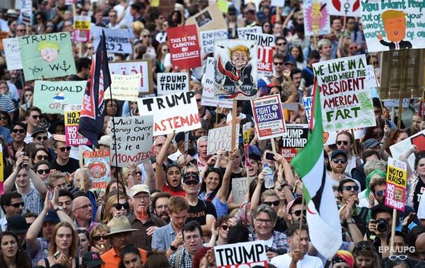 У Лондоні протестували проти Трампа