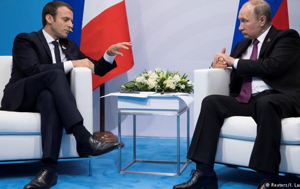   Macron discusses Syria's meeting with Putin 