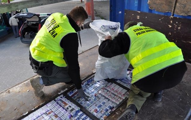 У Польщі затримано контрабандистів за торгівлю сигаретами з України