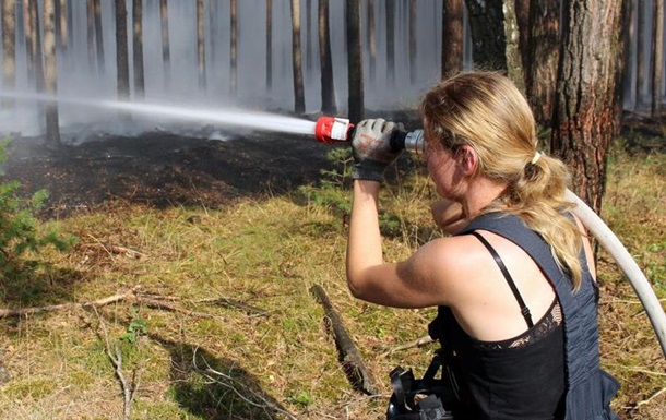 Під час лісової пожежі під Берліном виявили зброю Другої світової