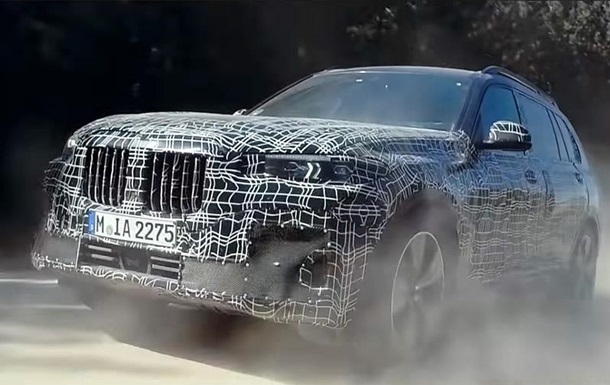 BMW показала новий кросовер X7 на відео