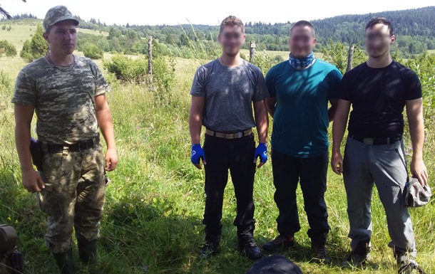 На Львівщині за порушення кордону затримали трьох громадян Німеччини