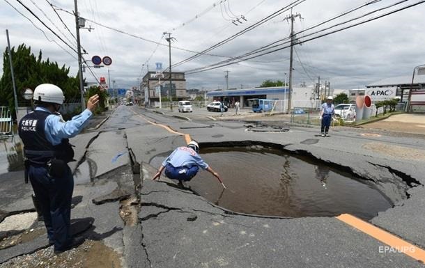 Мощное землетрясение произошло у берегов Японии
