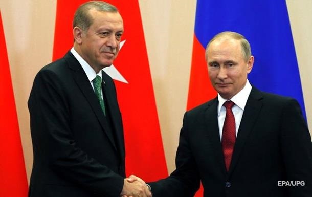 Стали відомі місце і час зустрічі Путіна й Ердогана