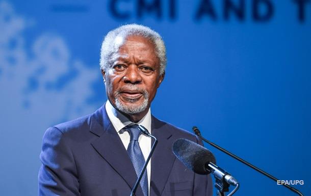 Помер колишній генсек ООН Кофі Аннан