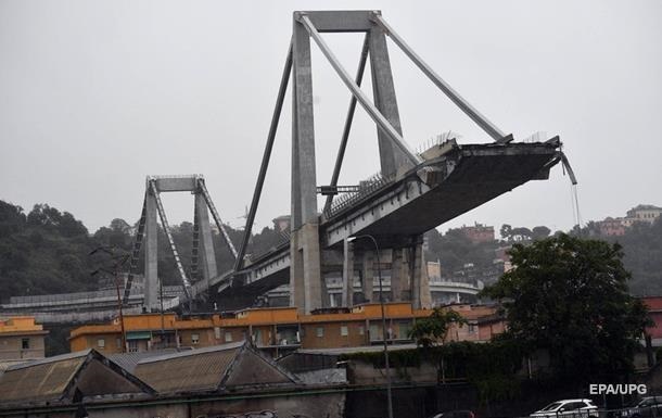 Обвалення моста в Генуї: кількість жертв досі зростає
