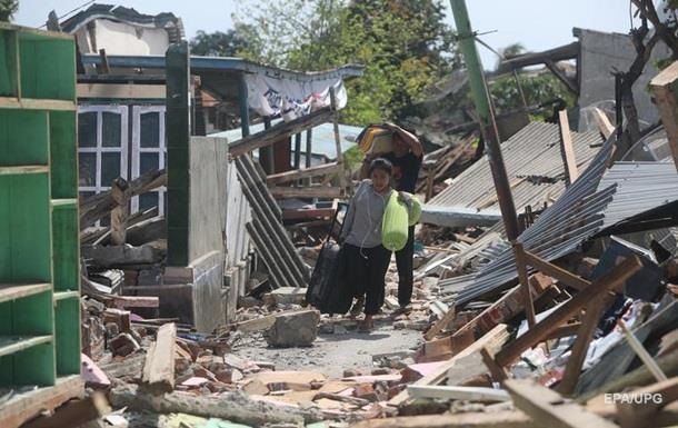 В Индонезии произошло второе за день мощное землетрясение