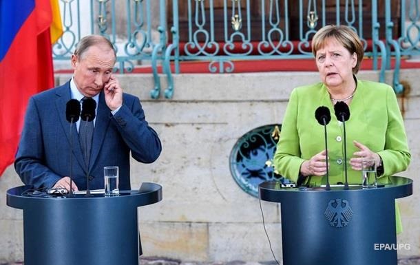 Меркель и Путин обсудили возможную встречу нормандской четверки