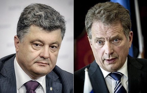 Порошенко провел беседу с президентом Финляндии