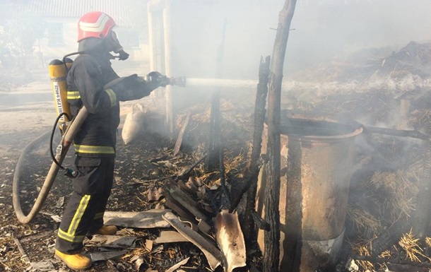В Кировоградской области во время пожара погиб ребенок