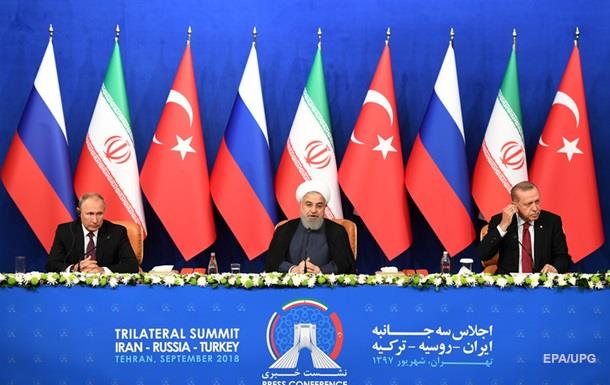 РФ, Іран і Туреччина прийняли декларацію по Сирії