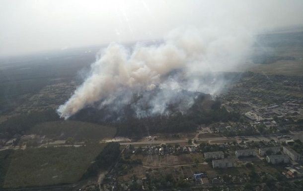 Лісову пожежу в Харківській області ліквідували
