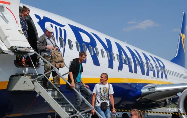Ryanair скасував 150 рейсів через страйк