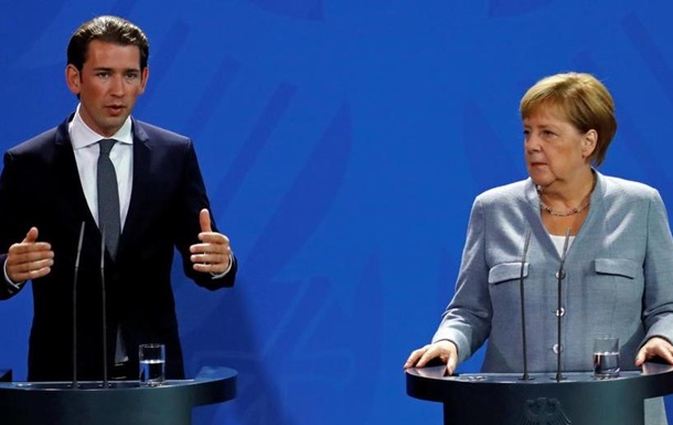 Меркель і Курц виступили за посилення охорони кордонів ЄС 