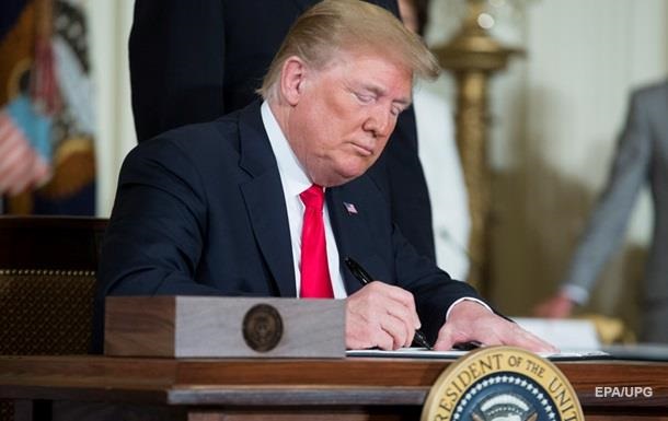 Трамп підписав указ про санкції проти Росії