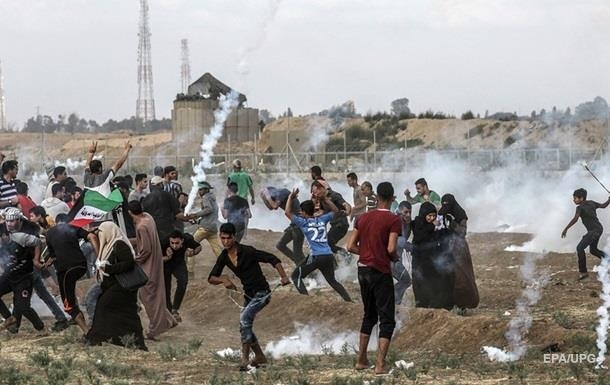На кордоні сектора Газа загинув палестинець, десятки поранені