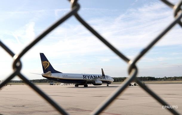 Ryanair скасувала 250 авіарейсів через страйк