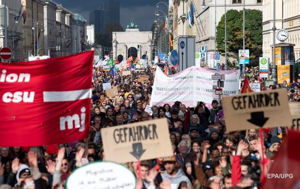 У Німеччині пройшла масова акція протесту проти расизму