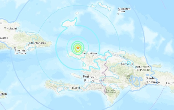Біля берегів Гаїті стався землетрус