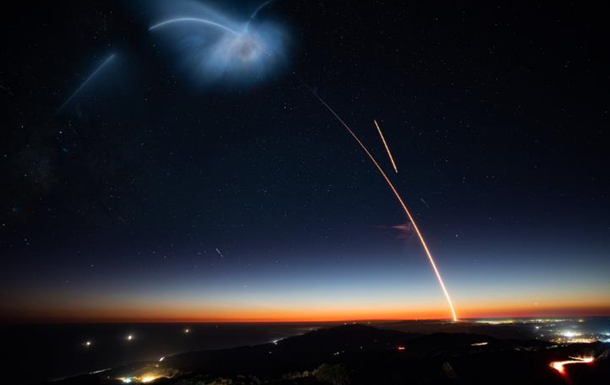 Перший ступінь Falcon 9 приземлився в США