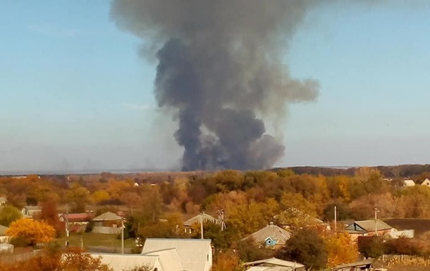 У Харківській області загорівся полігон