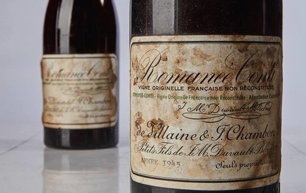 Бутылку французского вина продали за полмиллиона долларов