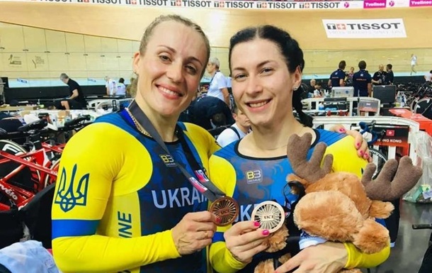 Збірна України здобула дві нагороди в перший день Кубка світу з велотреку