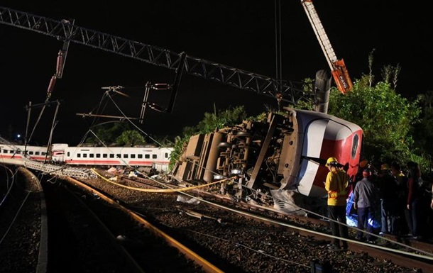 Аварія потяга на Тайвані: машиніст повідомляв про несправні гальма