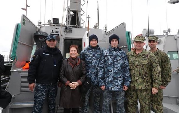 Посол США відвідала базу ВМС України