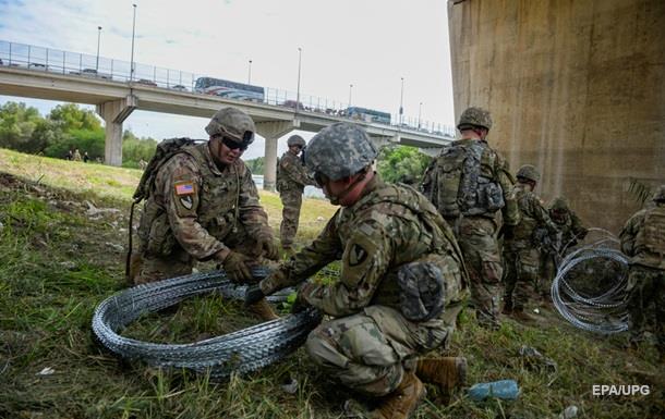 СМИ назвали стоимость размещения солдат США на границе с Мексикой