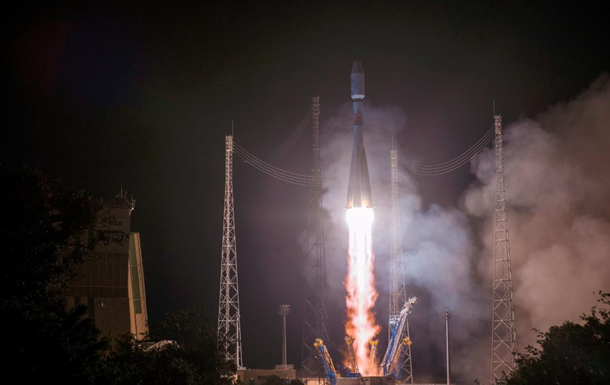 Ракета Союз с метеоспутником стартовала с космодрома Куру