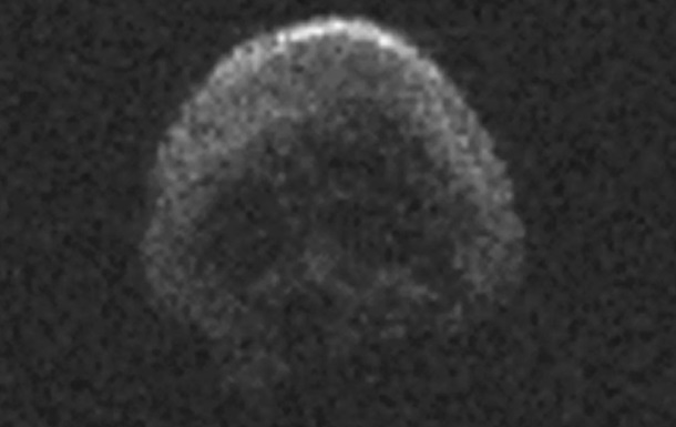 Вночі повз Землю пролетить астероїд у формі черепа