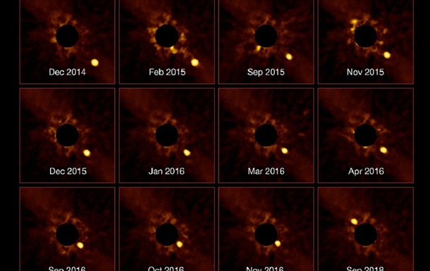 Обертання планети навколо іншої зірки зняли вперше