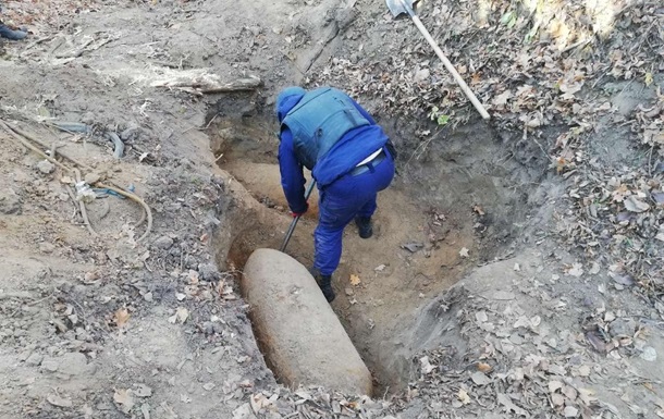 У Київській області знайшли три бомби вагою в півтори тонни