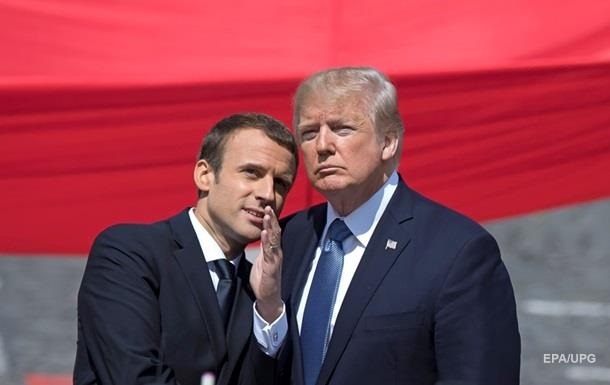 Париж відреагував на критику Трампа в сторону Макрона